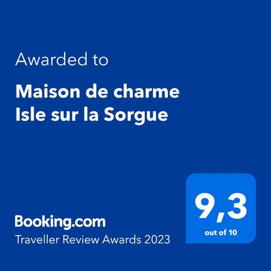 Maison de charme Isle sur la Sorgue LʼIsle-sur-la-Sorgue Extérieur photo